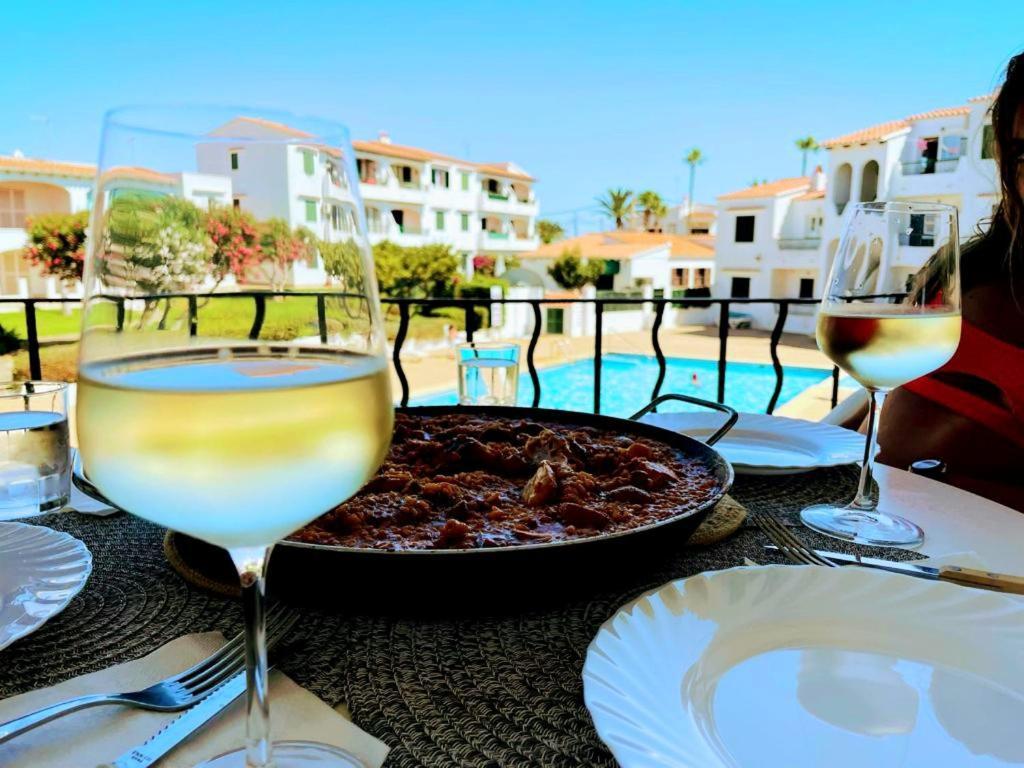 Precioso Apartamento Residencial Con Piscina Cala En Porter  Экстерьер фото