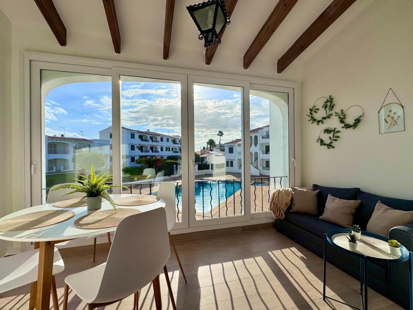 Precioso Apartamento Residencial Con Piscina Cala En Porter  Экстерьер фото